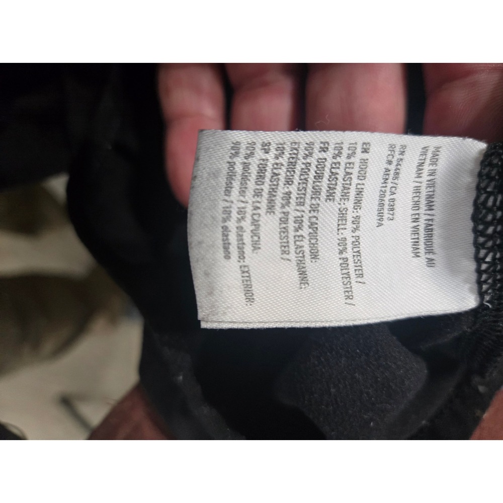 American Eagle AEActive Hoodie Womens Large Black Extreme Flex Raglan Pullover - Picture 7 of 8